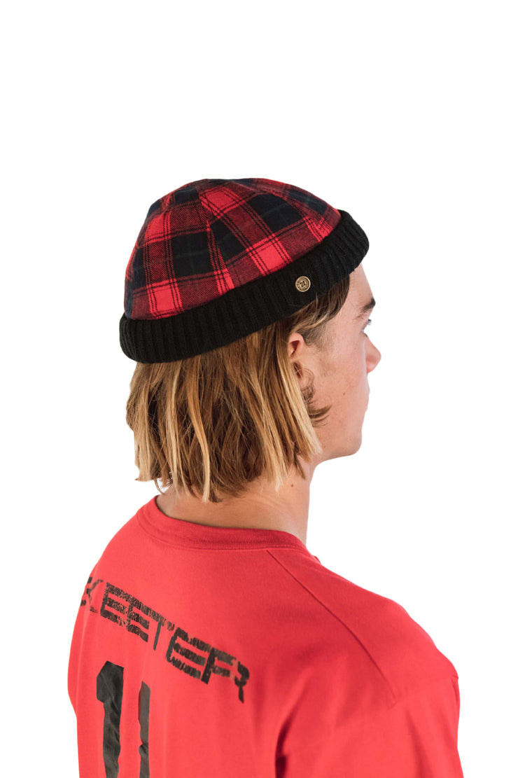 Boné The New Yorker - Tartan Vermelho