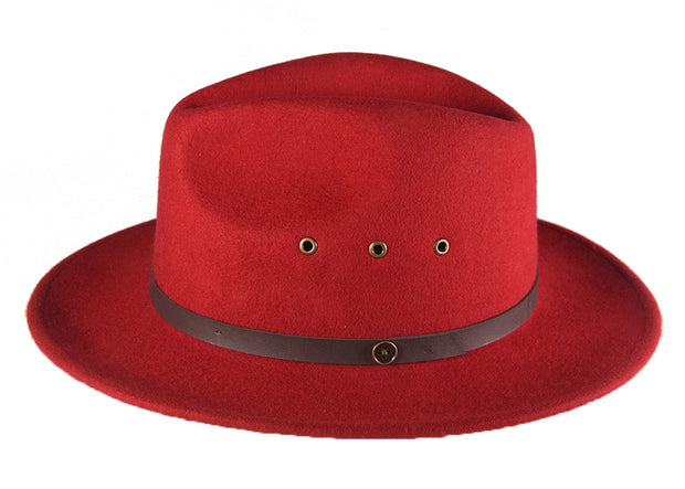 ratatat, byron bay hat, byron bay fashion, felt, wool, australian fashion, red
