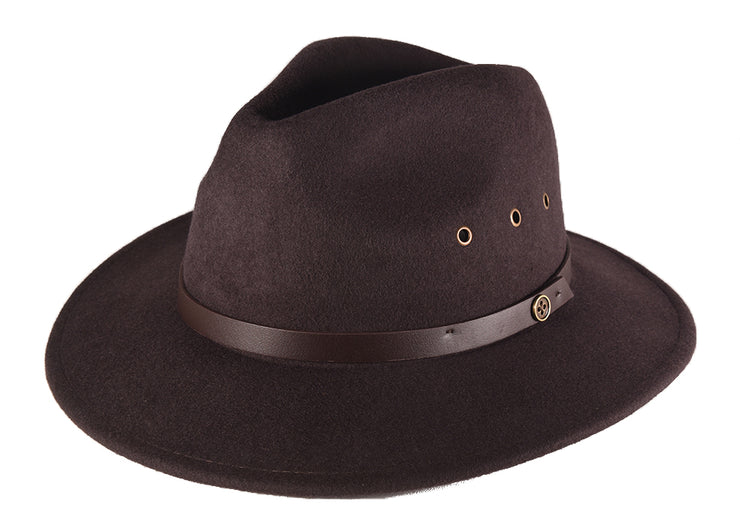 ratatat, byron bay hat, byron bay fashion, felt, wool, australian fashion, brown, ratatat