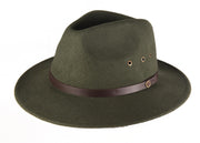 ratatat, byron bay hat, byron bay fashion, felt, wool, australian fashion, green, forest green