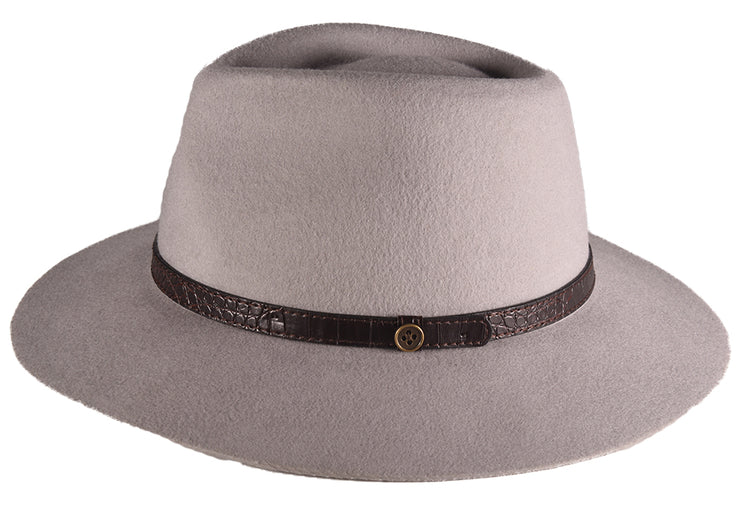 THe DiNgo Felt Hat- Grey