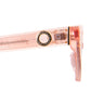 Side profile shot showing the acetate construction and gold rivet hardware near the hinge

