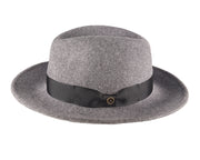 O Chapéu de Feltro Clássico - Cinza