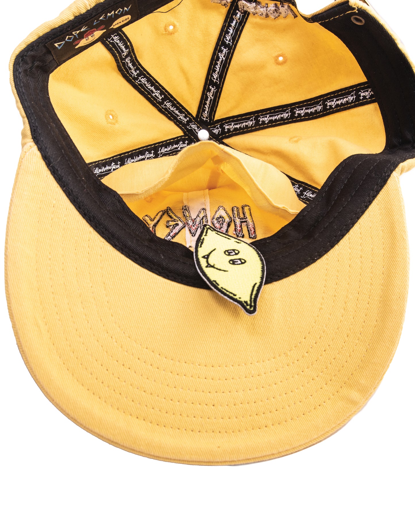 Dope Citron // Casquette Stone Wash