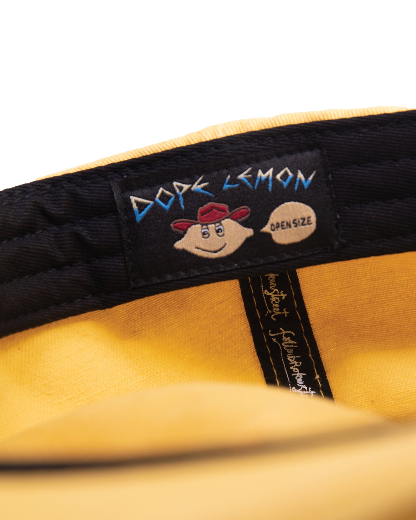 Dope Citron // Casquette Stone Wash