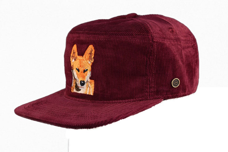 The Stash Cap - Corduroy - Dingo Wine