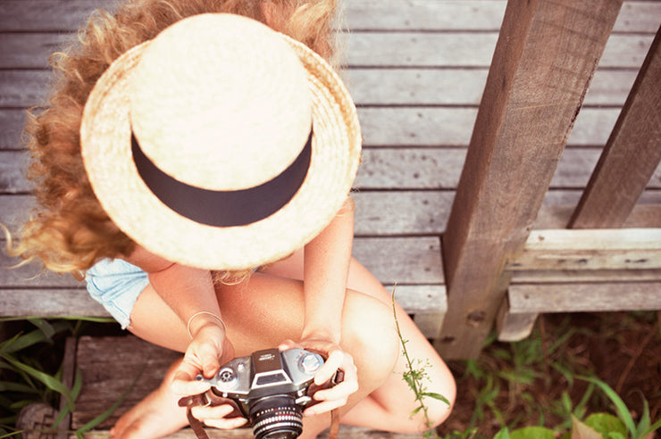 The Dolly Straw Hat