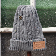 The Patch Adams Beanie - KIDS - Grey Fleck