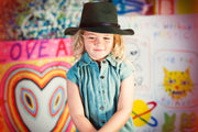 The Dingo Felt Hat - Kids - Forest Green ** PRE ORDER FOR SEPT 2024