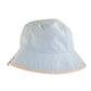 Reversible bucket hat in blue by FallenBROKENstreet and Reality

