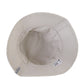 100% recycled bucket hat interior view

