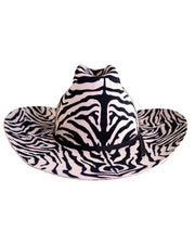 The Ruby Felt Hat - Zebra