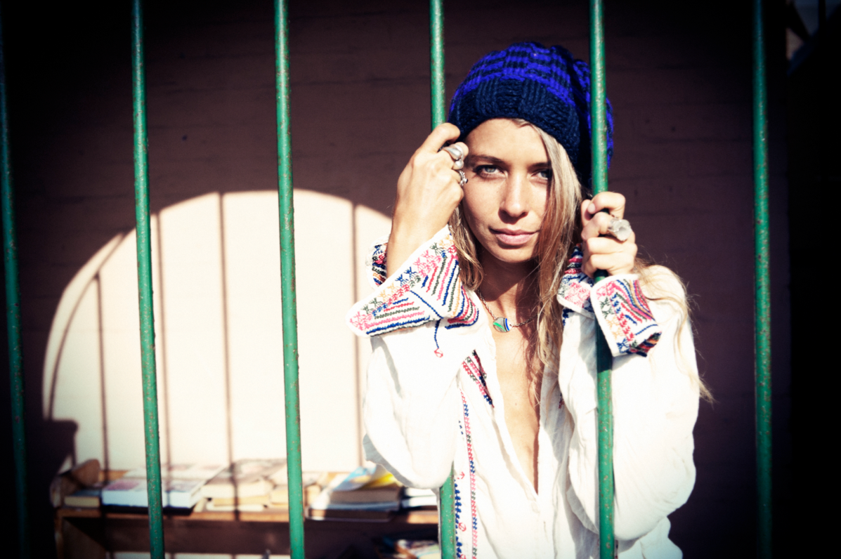 The Transcend Stripes Beanie WHITE GREEN fallenBROKENstreet