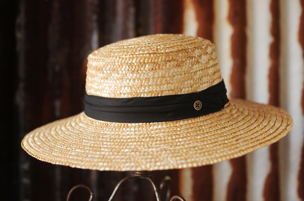 the bambi, straw hat, fallen broken street aqua
