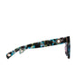 Side view showing acetate pattern and gold detailing

