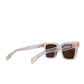 Editorial styling of Skywalker sunglasses with chain

