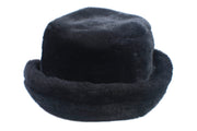 The Cosmic Girl Bucket Hat - Black Faux Fur