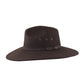 The Ratatat Wide Brim Felt Hat - Chocolate