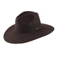 The Ratatat Wide Brim Felt Hat - Chocolate