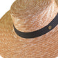 The Bambi Straw Hat - WIDE - NATURAL