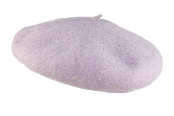 The Belle Beret - Lilac Cream