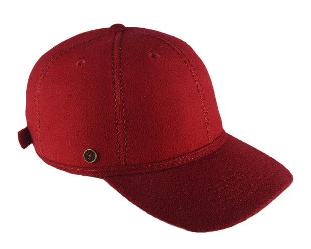 The Catch Six Panel  Cap - RED