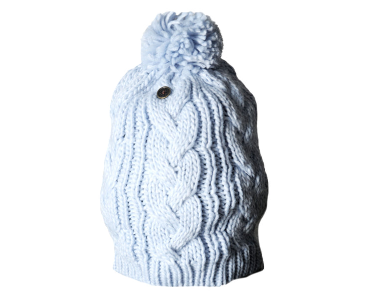 The Consciousness Beanie  - Baby Blue