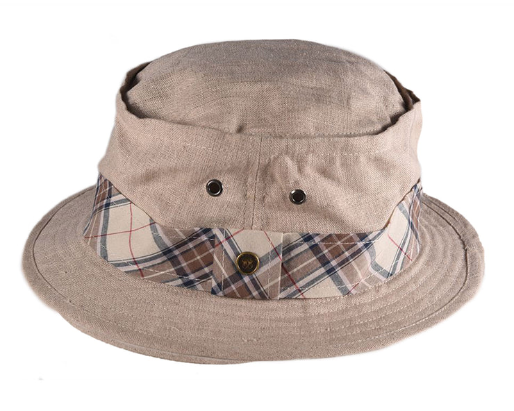 The Fisher Bucket Hat - Beige - Kids