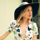 The Grace Straw Hat - Navy