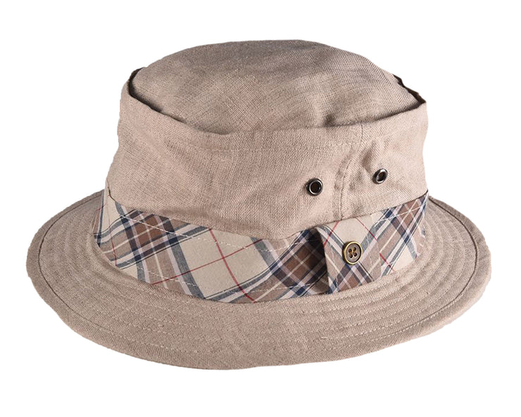 Chapeau Bob The Fisher - Beige - Enfants