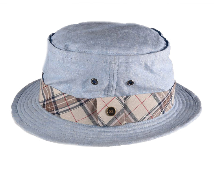 The Fisher Bucket Hat - Blue - Kids