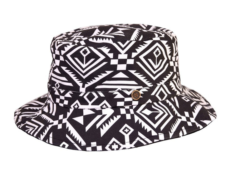 Le chapeau seau FlipSide - Aztèque réversible