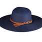 The Grace Straw Hat - Navy