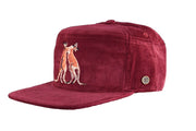 The Stash Cap - Velours côtelé - Kanga Wine -