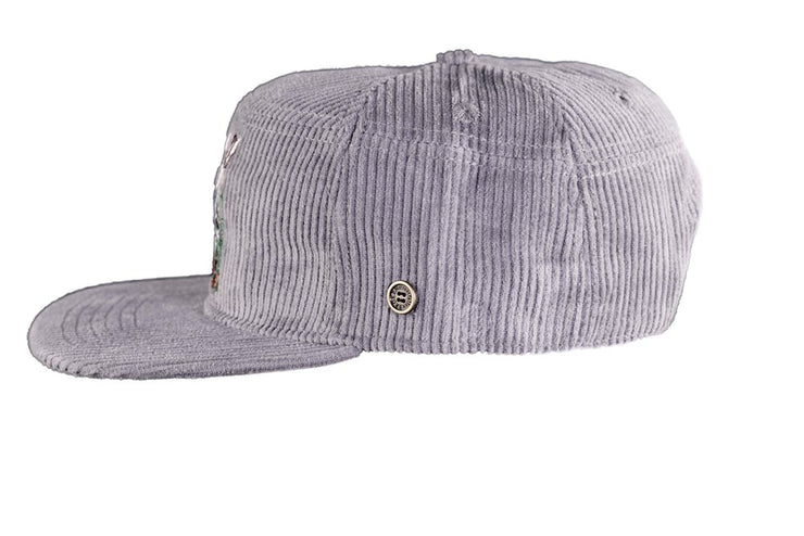 The Stash Cap - Velours Côtelé - Koala Gris