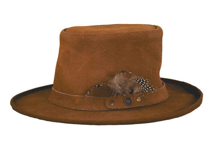 Le chapeau en cuir Lennon