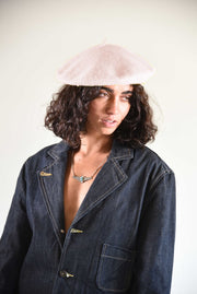 The Belle Beret - Lilac Cream