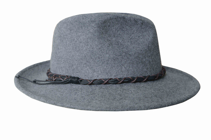 the marker, grey, felt, hat, byron bay, style, fashion, millinery, leather , australian