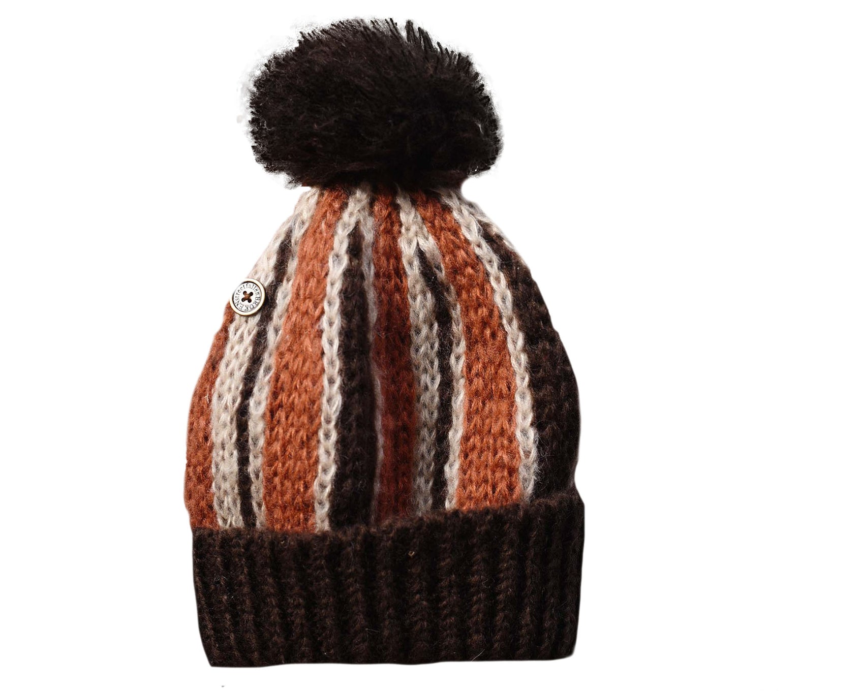 THE MOP  Beanie - KIDS - brown/orange