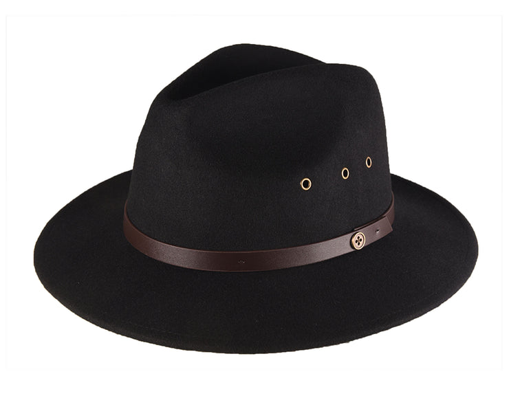 The RataTat Felt Hat - Black