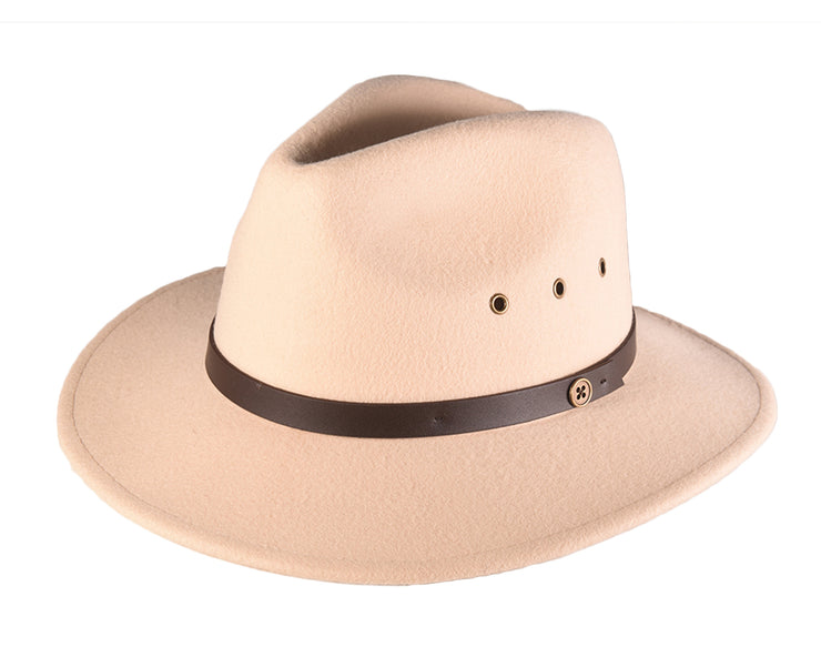 The RataTat Felt Hat - Cream