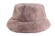 The Cosmic Girl Bucket Hat - Tan Faux Fur