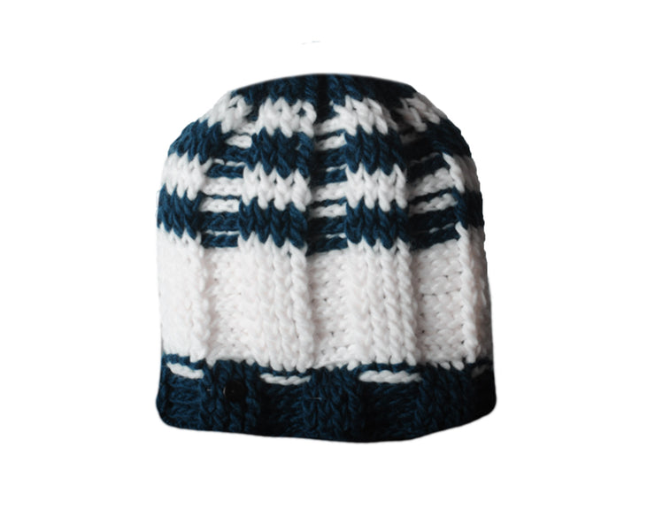 Gorro Clássico Transcend - MARINHO/BRANCO