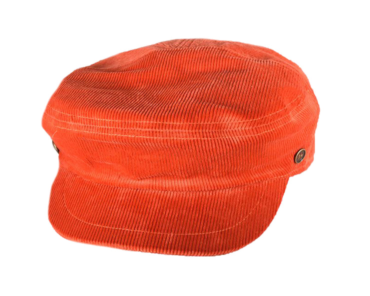 The Twist Paperboy Cap - Orange
