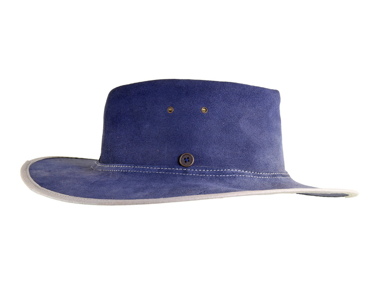 Chapeau en Cuir Velvet KIDS - Marine