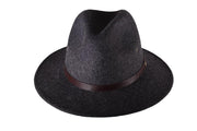 cotton felt, mottled black, the crushable ratatat, fallen broken street, byron fashion, rivet, street style, travel hat