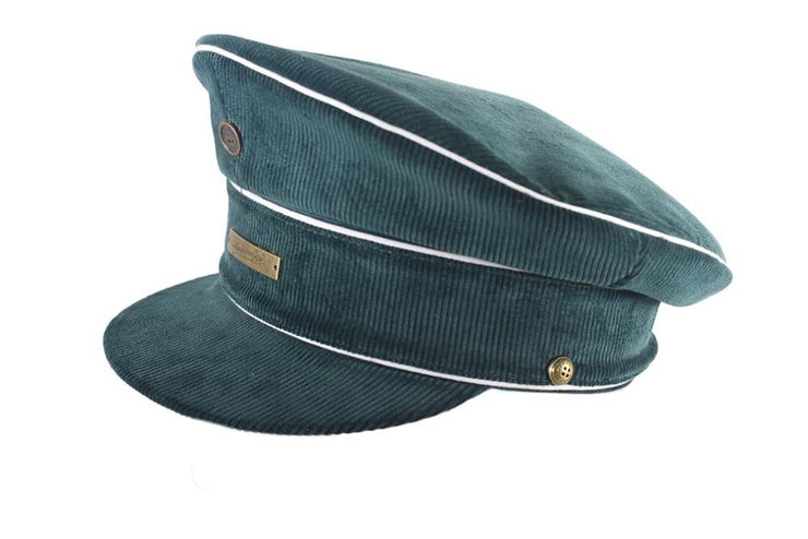 The Boonie Doon Captains Hat - Green Cord
