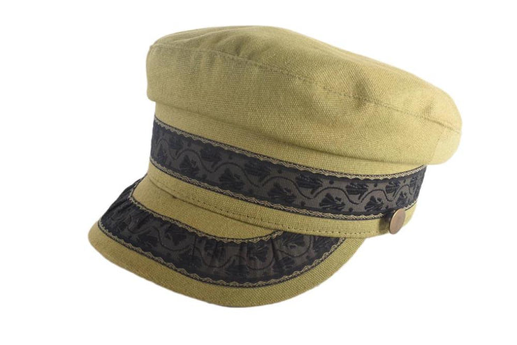 The Naomi Cap - Green Canvas