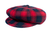 The Oliver Cap - Red Tartan