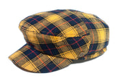 Boné The Twist Paperboy - Tartan Amarelo 